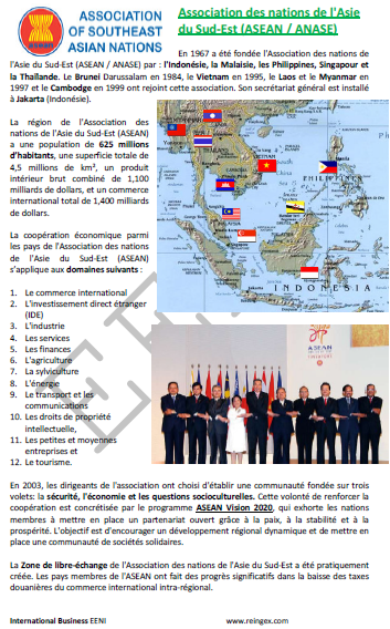 ASEAN Asie du Sud-Est