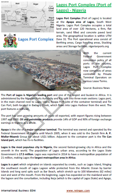 Puerto de Lagos Nigeria