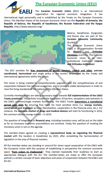 Eurasian Economic Union