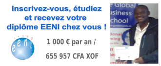 Étudiant africain doctorat / master FOAD commerce international