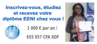 Étudiant africaine master (EENI Global Business School - École d'Affaires)