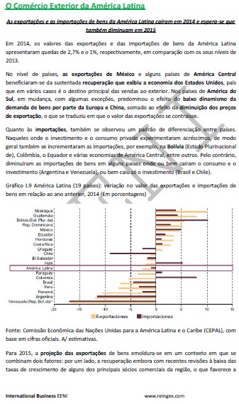 Comércio Exterior da América Latina