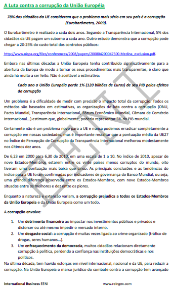 Luta contra a corrupção da União Europeia